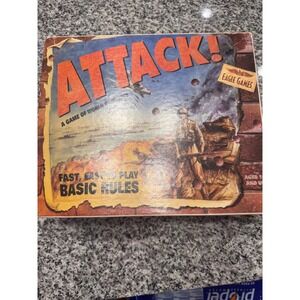ATTACK! A Game of World Conquest Board Game Eagle Games Ages 10+